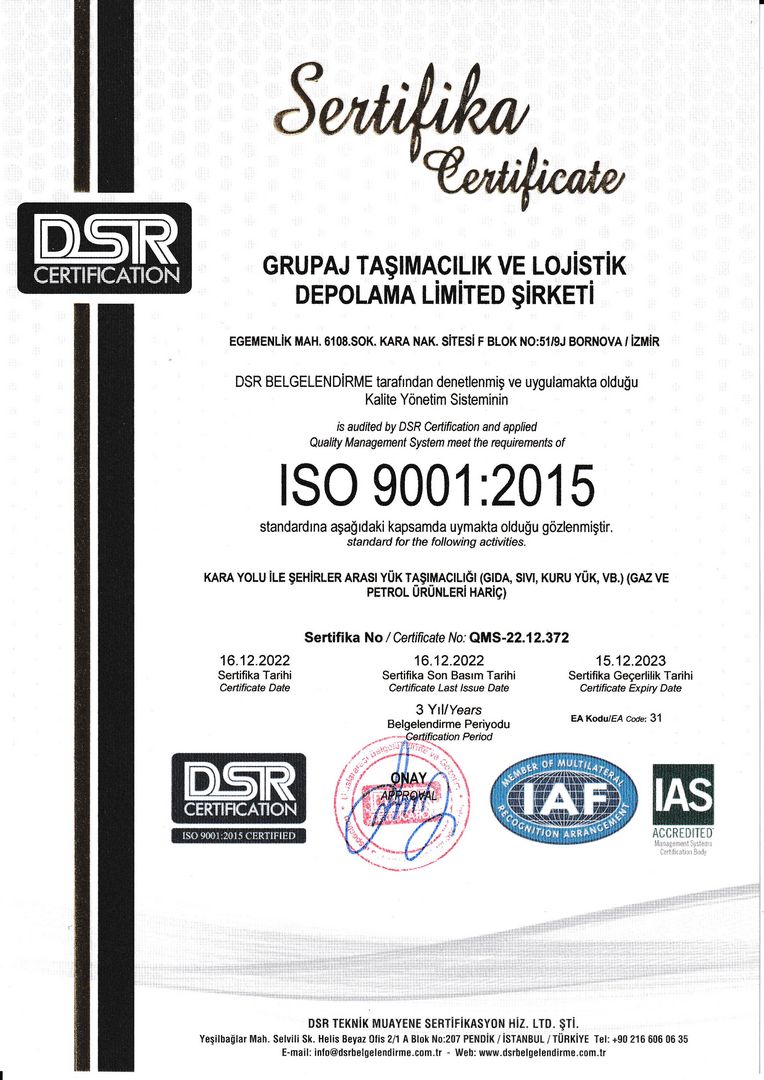 ISO 9001:2015
